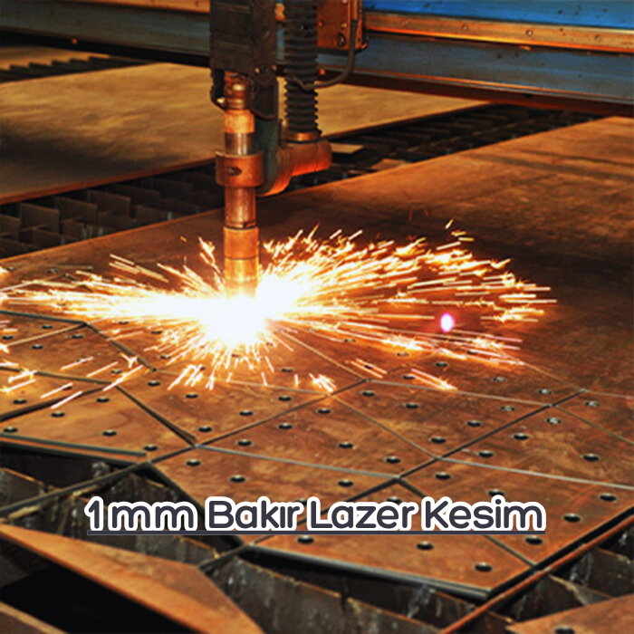 1 mm Bakır Lazer Kesim